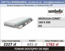 SEMBELLA - MODULIA COMET MATERAC 160X200 H3
